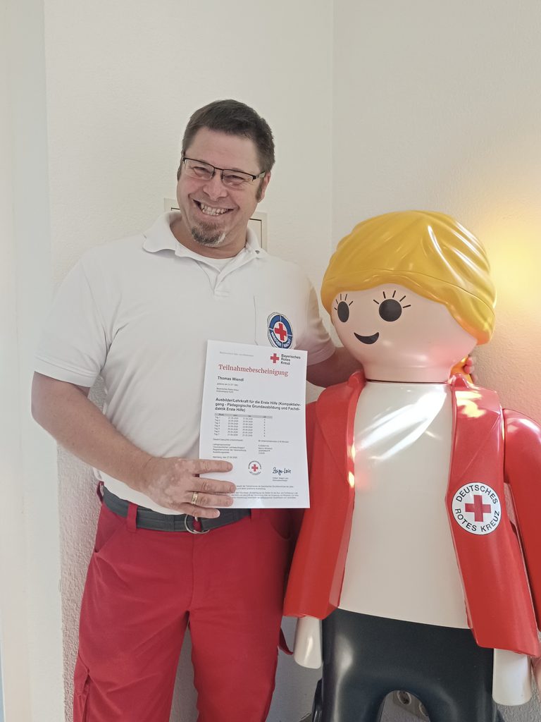 Neuer EH-Ausbilder in der Wasserwacht Großhabersdorf